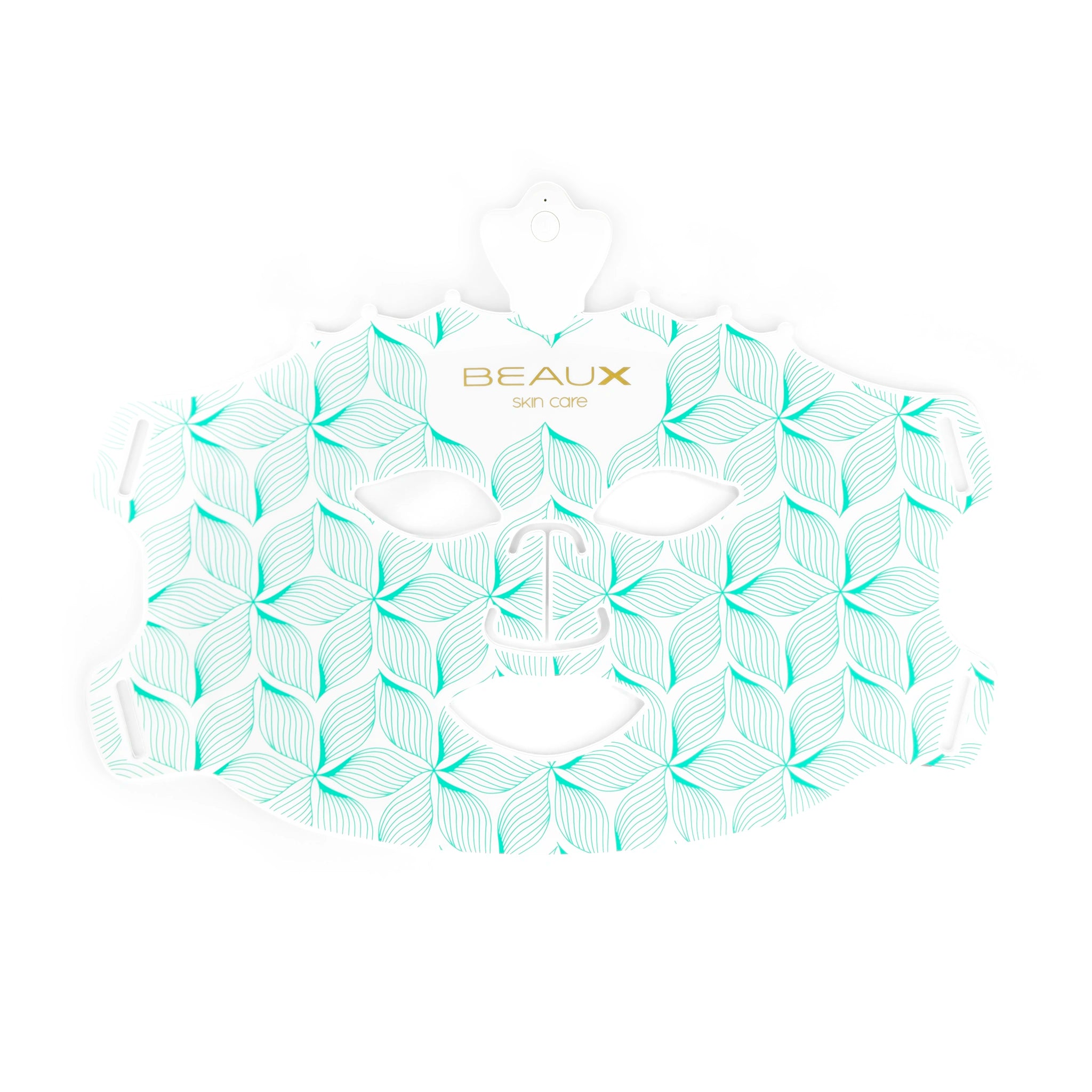 FR: Masque de luminothérapie LED LUMI, couleur blanche - BEAUX Paris.
ENG: LUMI LED light therapy mask in white color - BEAUX Paris