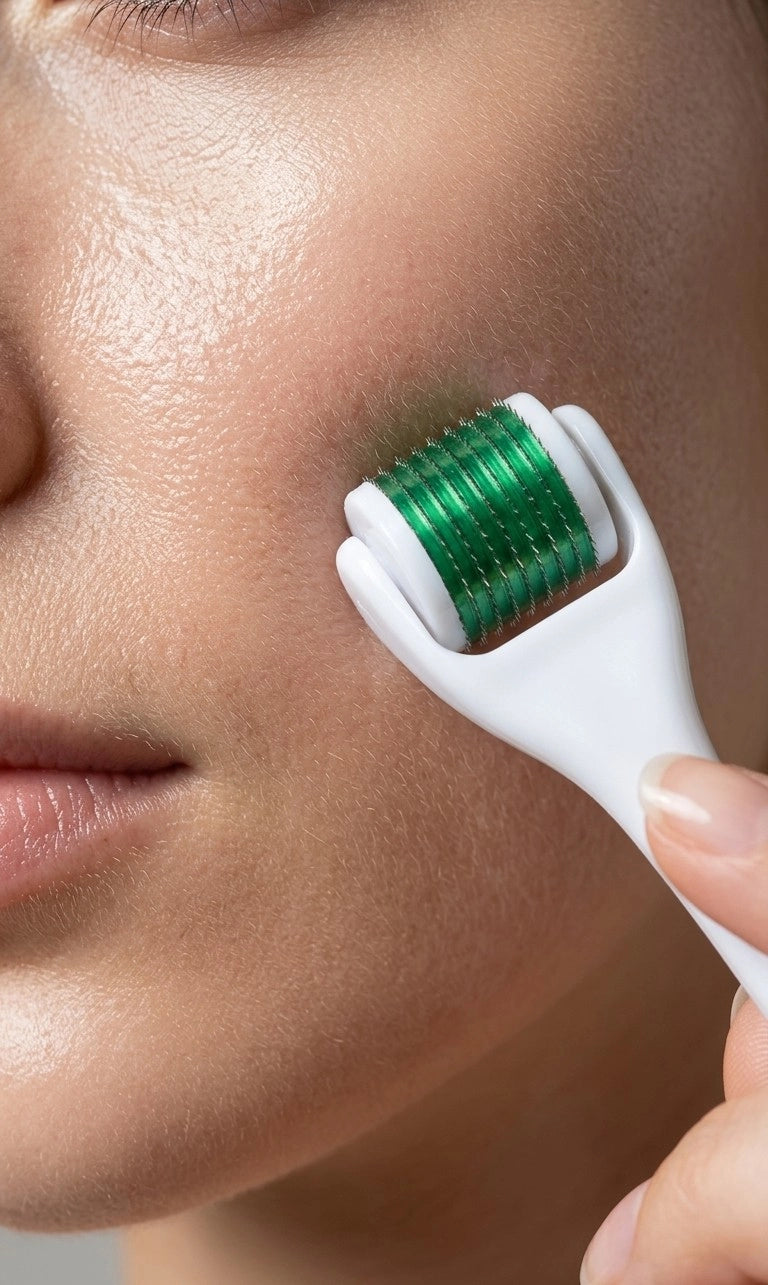 FR: BEAUX Paris WAND — derma roller microneedling visage, aiguilles titane, resurfaçage peau à domicile
ENG: BEAUX Paris WAND — dermal roller microneedling face, titanium needles, at-home skin resurfacing